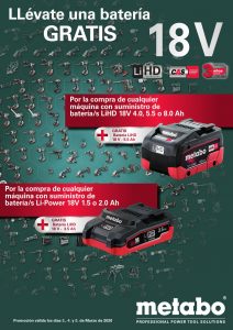 Cartel Oferta Metabo