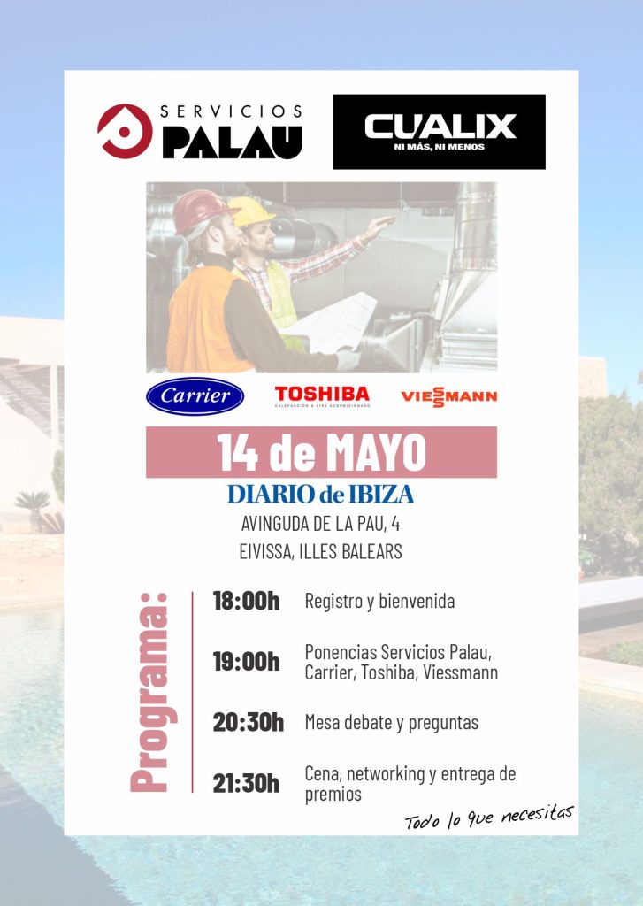Servicios Palau organiza una jornada profesional sobre climatización y calefacción en Ibiza 1